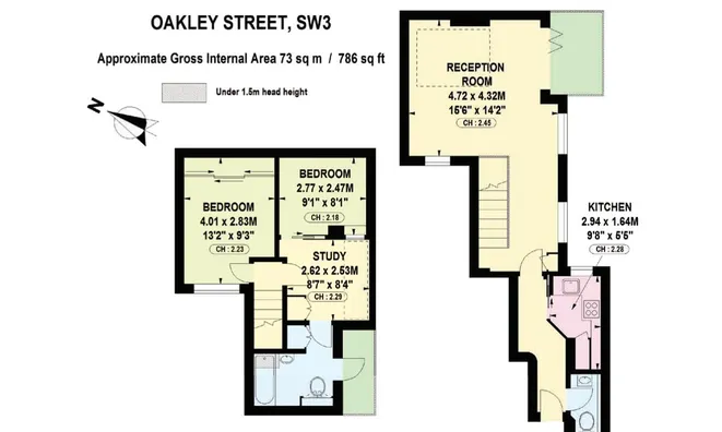 Недвижимость Oakley Street: 13