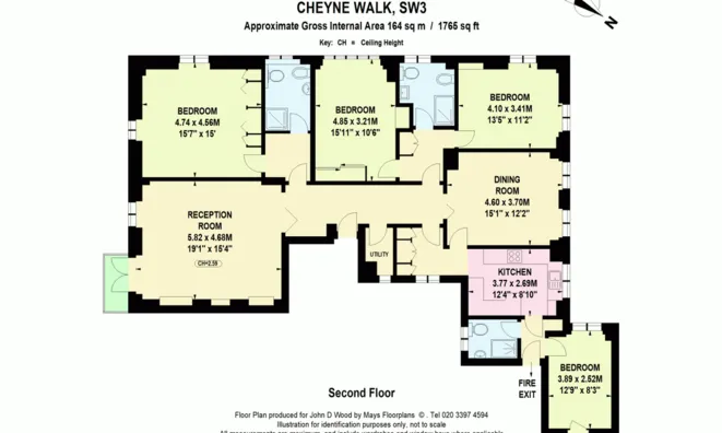 Недвижимость Cheyne Walk: 18