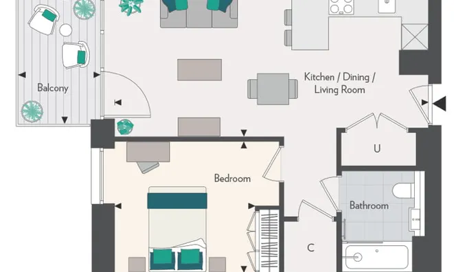 Недвижимость Point Place, Wembley: 6