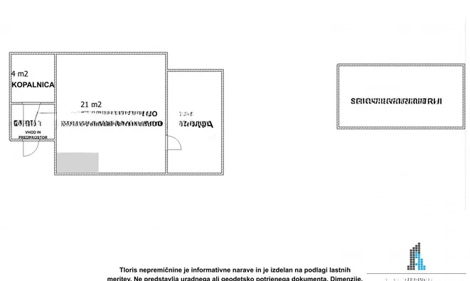 Недвижимость Двухкомнатная квартира Изола: 6