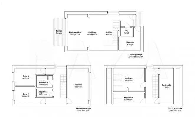 Недвижимость Дом с террасой Рудник: 9