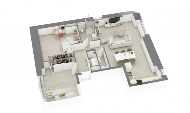 Недвижимость Apartment 2 bedrooms for sale in Bettembourg: 3