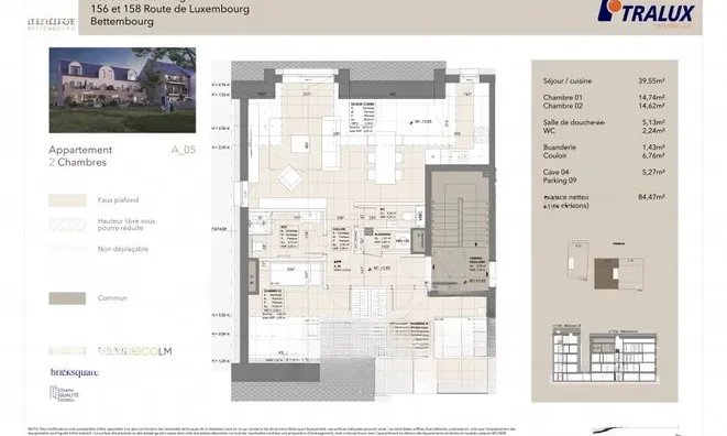 Недвижимость Apartment 2 bedrooms for sale in Bettembourg: 4