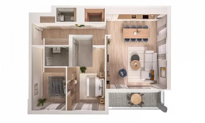 Недвижимость Apartment 2 bedrooms for sale in Steinfort: 7