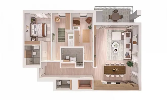 Недвижимость Apartment 3 bedrooms for sale in Steinfort: 7