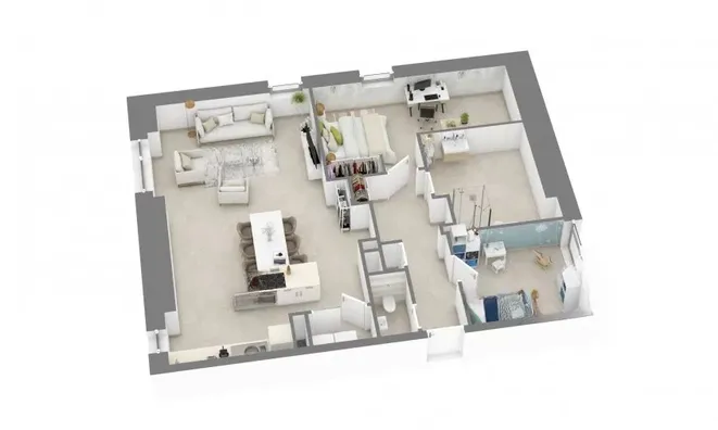 Недвижимость Apartment 2 bedrooms for sale in Bettembourg: 3