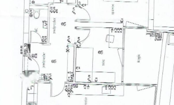 Трёхкомнатная квартира Шалара