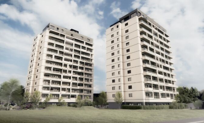 Трёхкомнатная квартира на улице Черинова