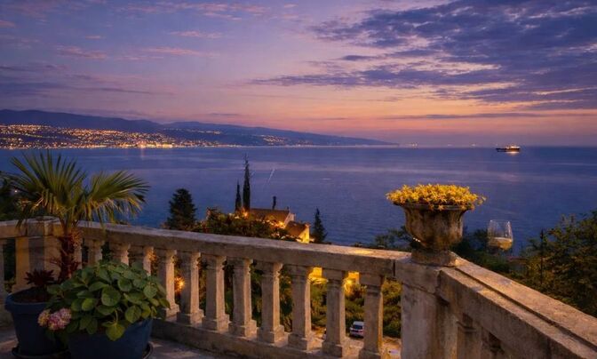 Четырехкомнатная квартира в Центре Опатии