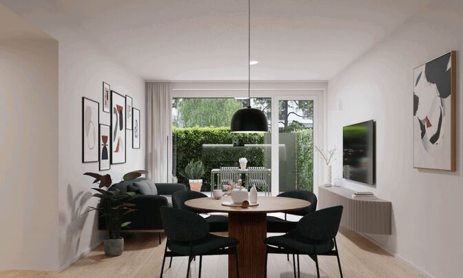 Apartment, 2-room. New Ljubljana Bežigrad