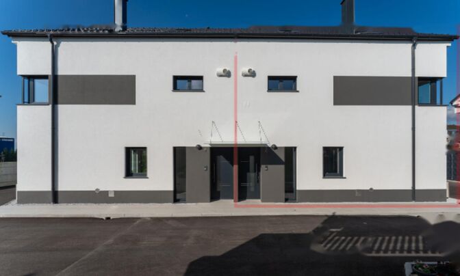 Двухквартирный дом Ново Чрнуче