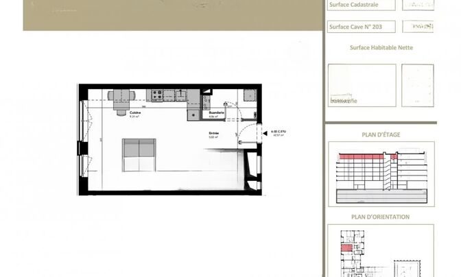Studio for sale in Belval