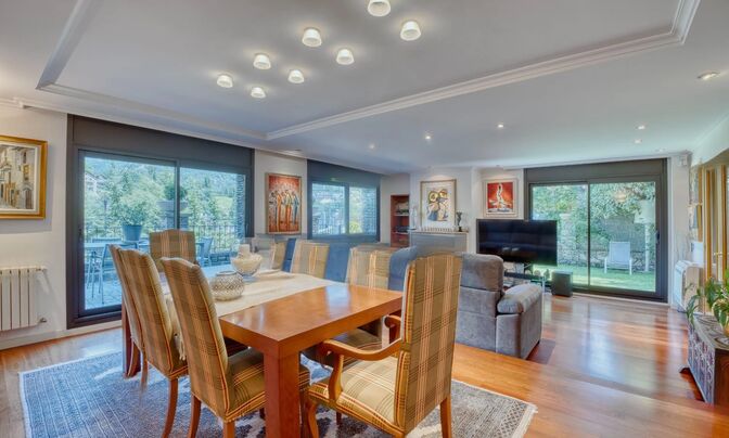 Exclusive corner townhouse for sale in La Massana