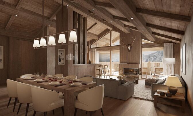New luxury construction near Grandvalira slopes