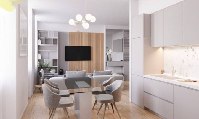 Четырехкомнатная на Корсо Италия