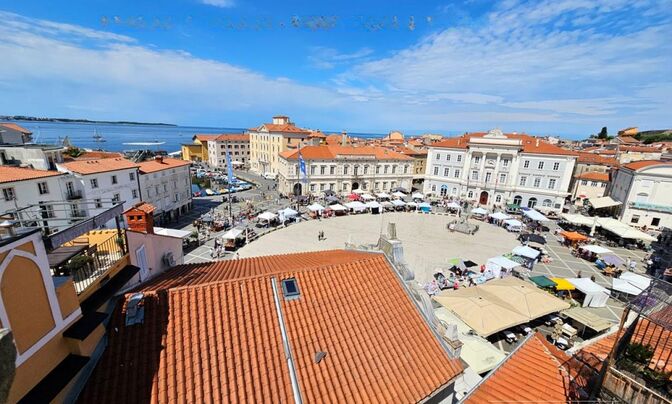 Three-room apartment in Piran