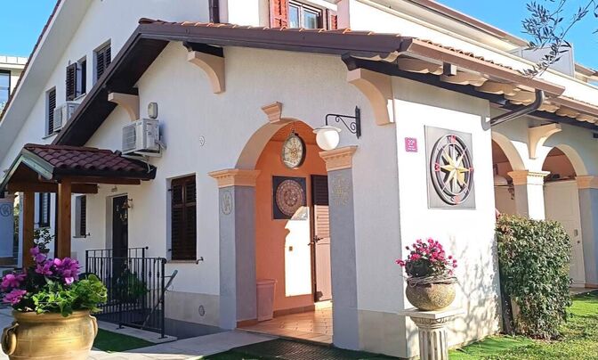 House with a terrace in Novy Yagodye