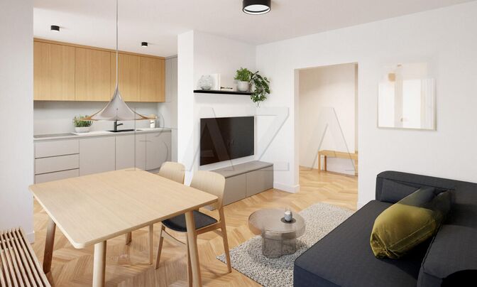 Apartment, 3 rooms, Sauski district