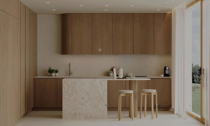 House with a terrace in Novy Log.