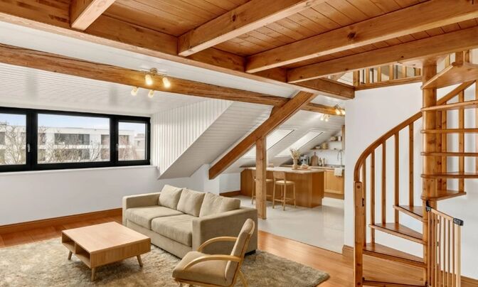 Roof flat 5 rooms