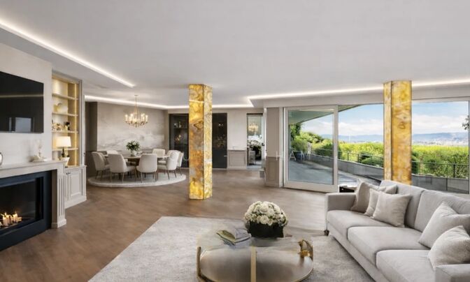 Terrace flat 8 rooms