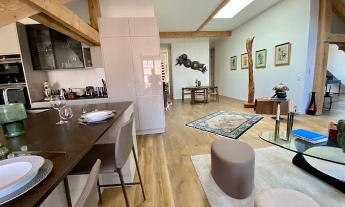 Attic flat 6.5 rooms