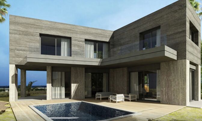 4-Bedroom Seafront Villa in Larnaca - Pervolia