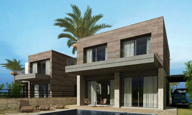4-Bedroom Seafront Villa in Larnaca - Pervolia