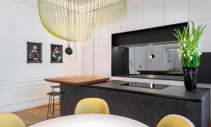 Apartment, 3 rooms, Center