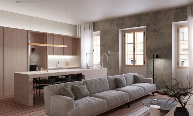 2.5-room apartment in New Ljubljana Center