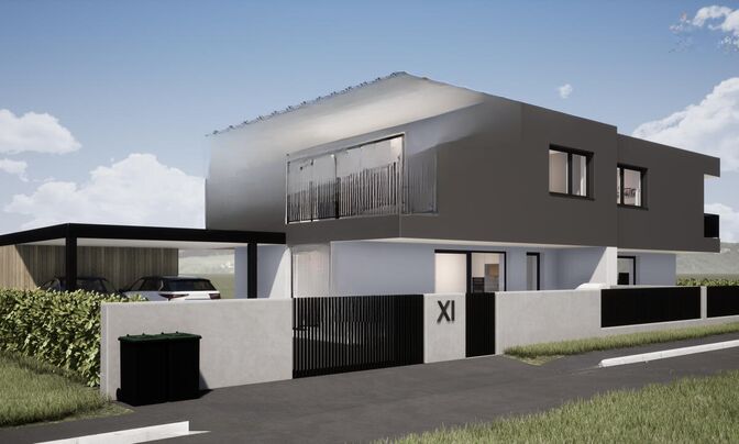 House with a terrace Novo-Medno
