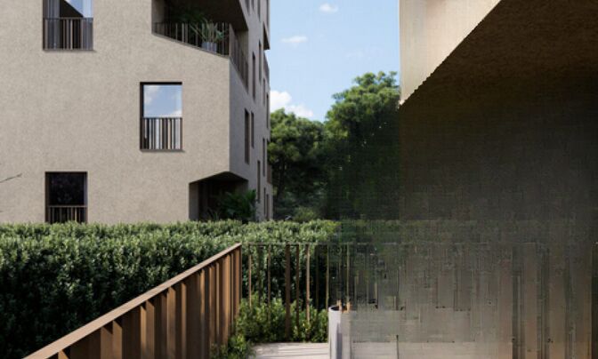 Three-room apartment in Izola.