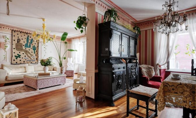 Four-room apartment in the center of Ljubljana