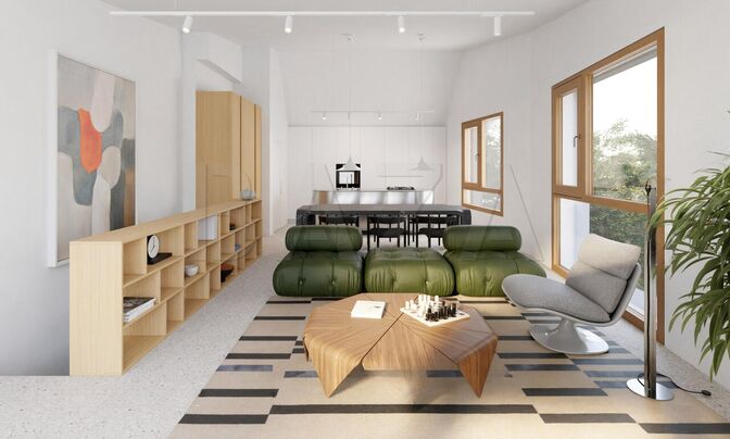 4-room apartment, Rojna Dolina