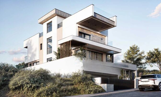 4 + 1 Bedroom Villa For Sale in Germasoyia, Limassol