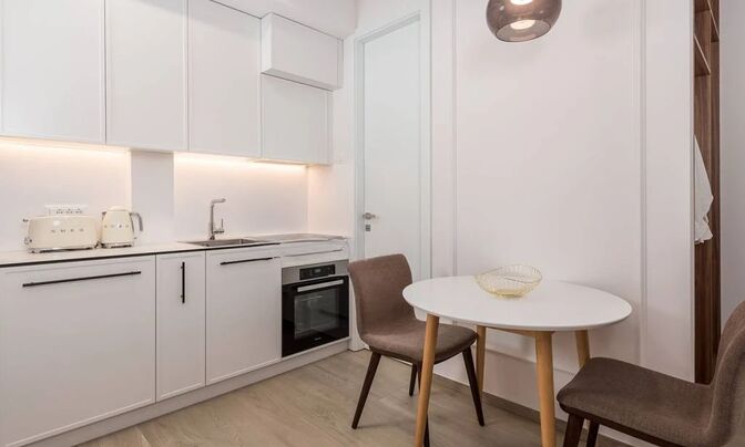 One-room apartment in the center