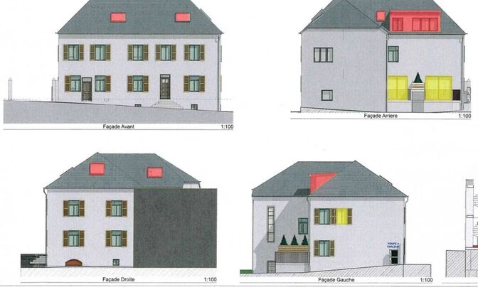 Semi-detached house 4 bedrooms for sale in Hobscheid