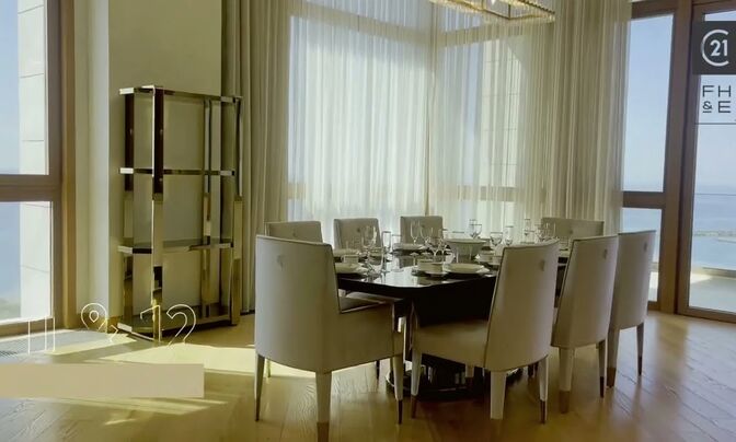 First Line sea view luxurious five bedroom penthouse in Limassol, Pyrgos