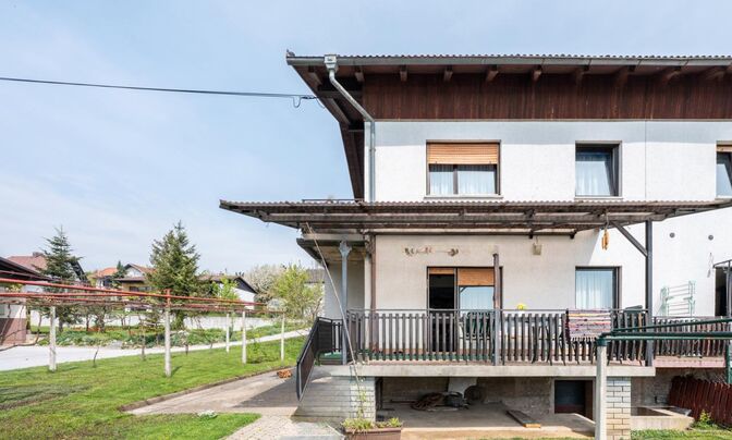 Half of the house in the new Ljutomer