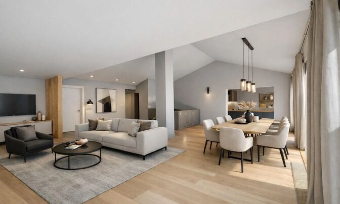 Duplex attic in Andorra la Vella with sun all day