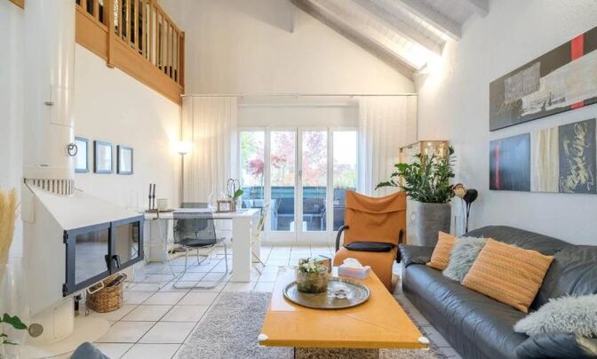 Attic flat 9 rooms