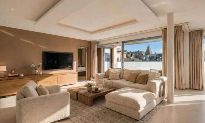 Attic flat 5 rooms