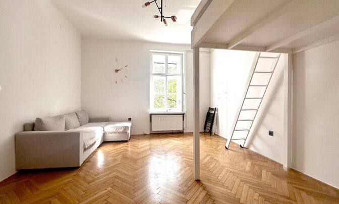 Apartment, 1-room, Center