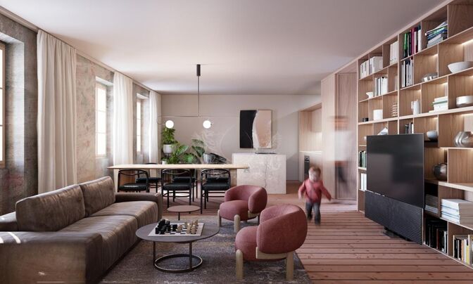 Two-room apartment in Old Ljubljana