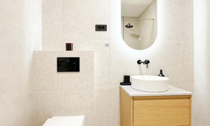 Three-room apartment in the Shtepan district