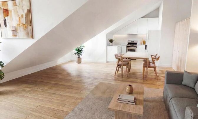 Roof flat 3 rooms