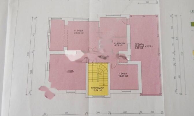 Трёхкомнатная квартира в Центре