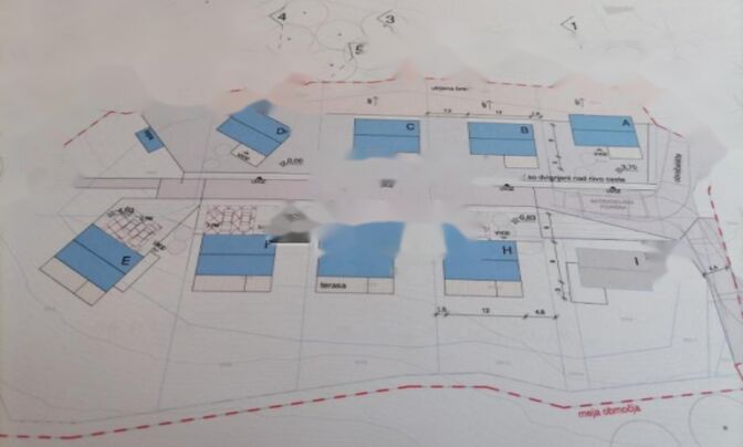 Участок, застройка Бесница, видовая и тихая локация.