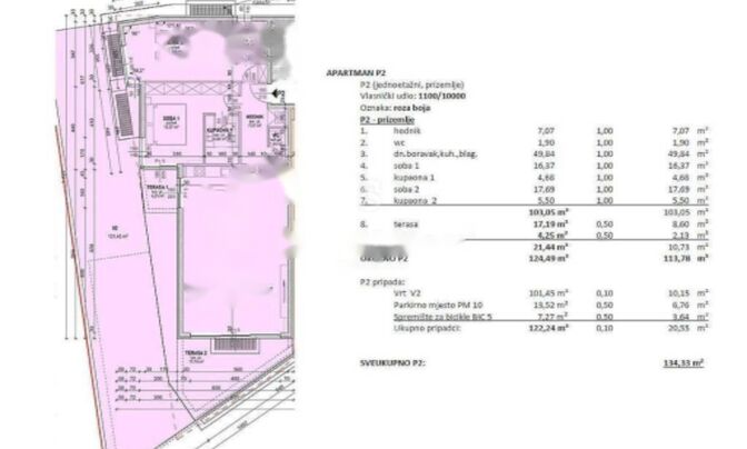Трёхкомнатная квартира в Центре