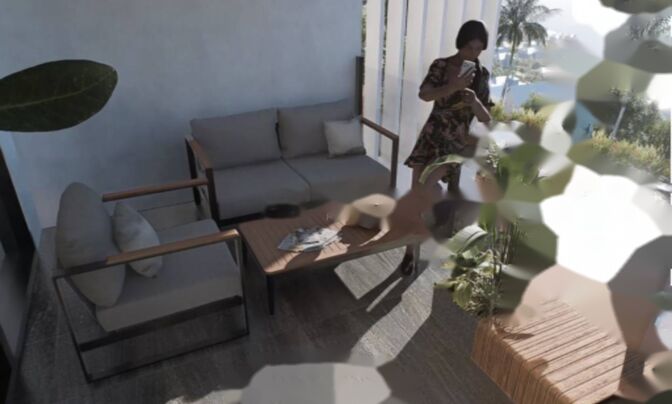 Трехкомнатная квартира, центр